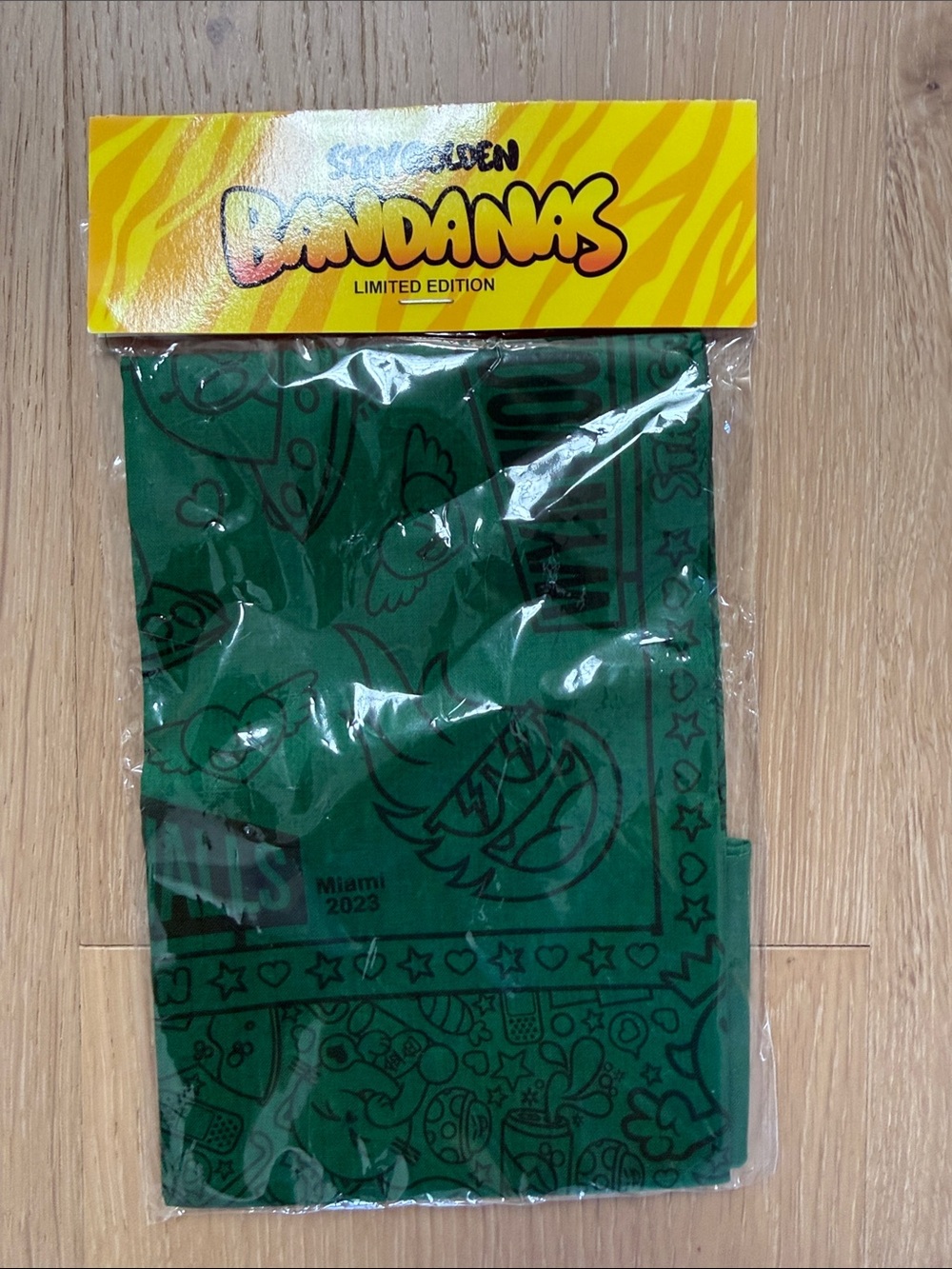 Strayeen Bandanas Limited Edition Green Bandana